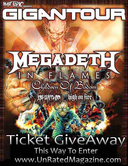 Gigantour Ticket Giveaway