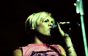 Pink on supporting tour with Lenny Kravitz