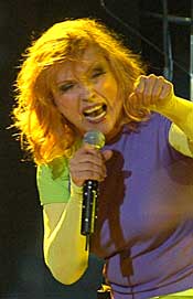 Blondie: Atomic Energy of Blondie Rages at Ravinia