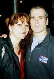 Sass and Henry Rollins